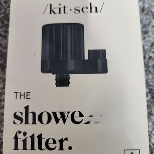 Kitsch Black Shower Filter